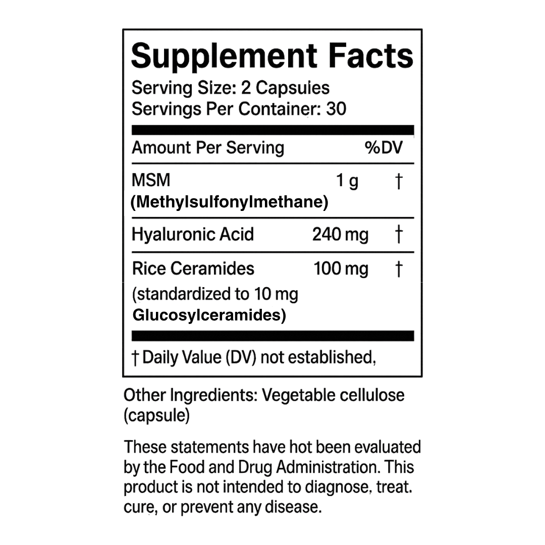 Skin Hydration Complex: Deep Moisture Formula